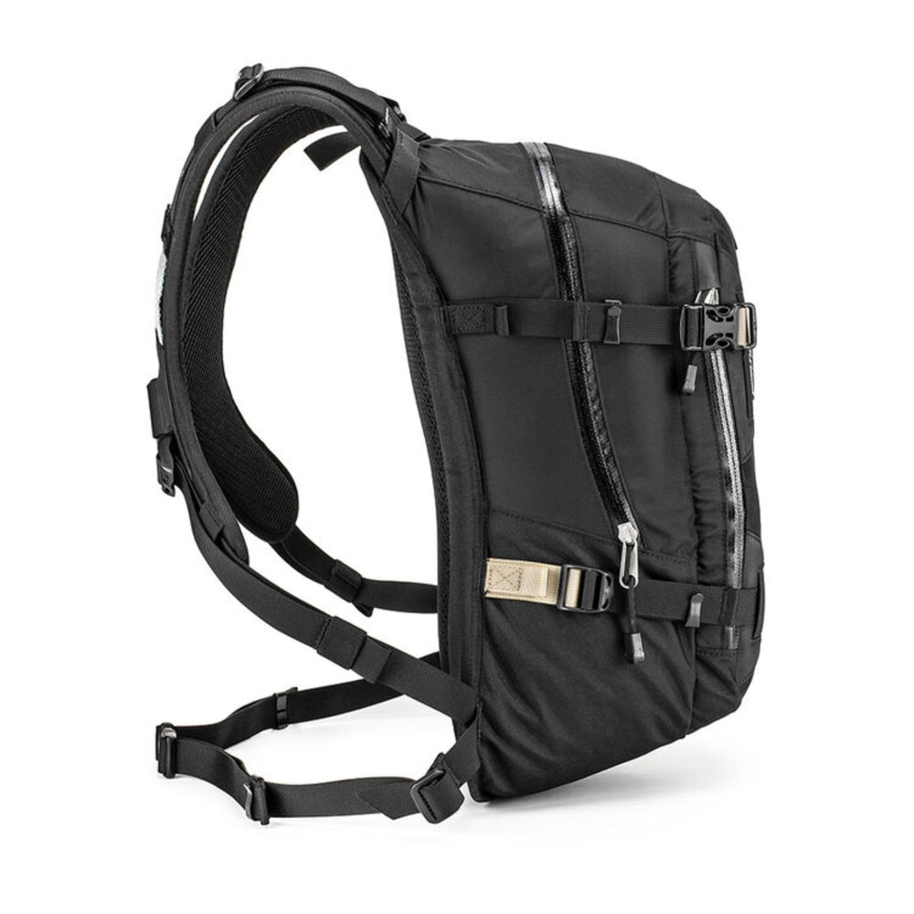 Kriega reinforced Cordura base demonstrating abrasion resistance benefit