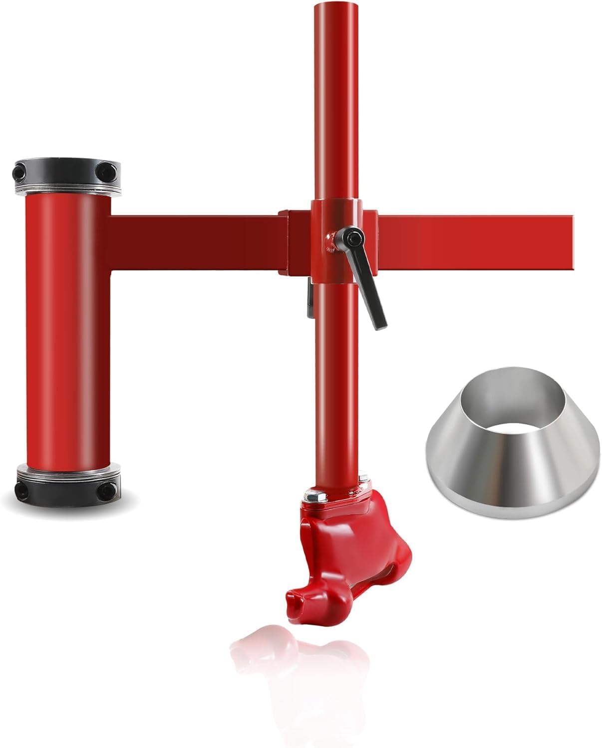 Krysolad front view of duck head adapter showing robust profile and fit