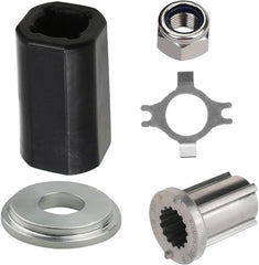 KSJED hub kit front assembly showing fitment and reduced propeller rattle