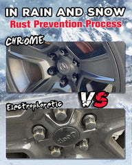 KSP PERFORMANCE textured black chrome finish highlighting corrosion-resistant styling