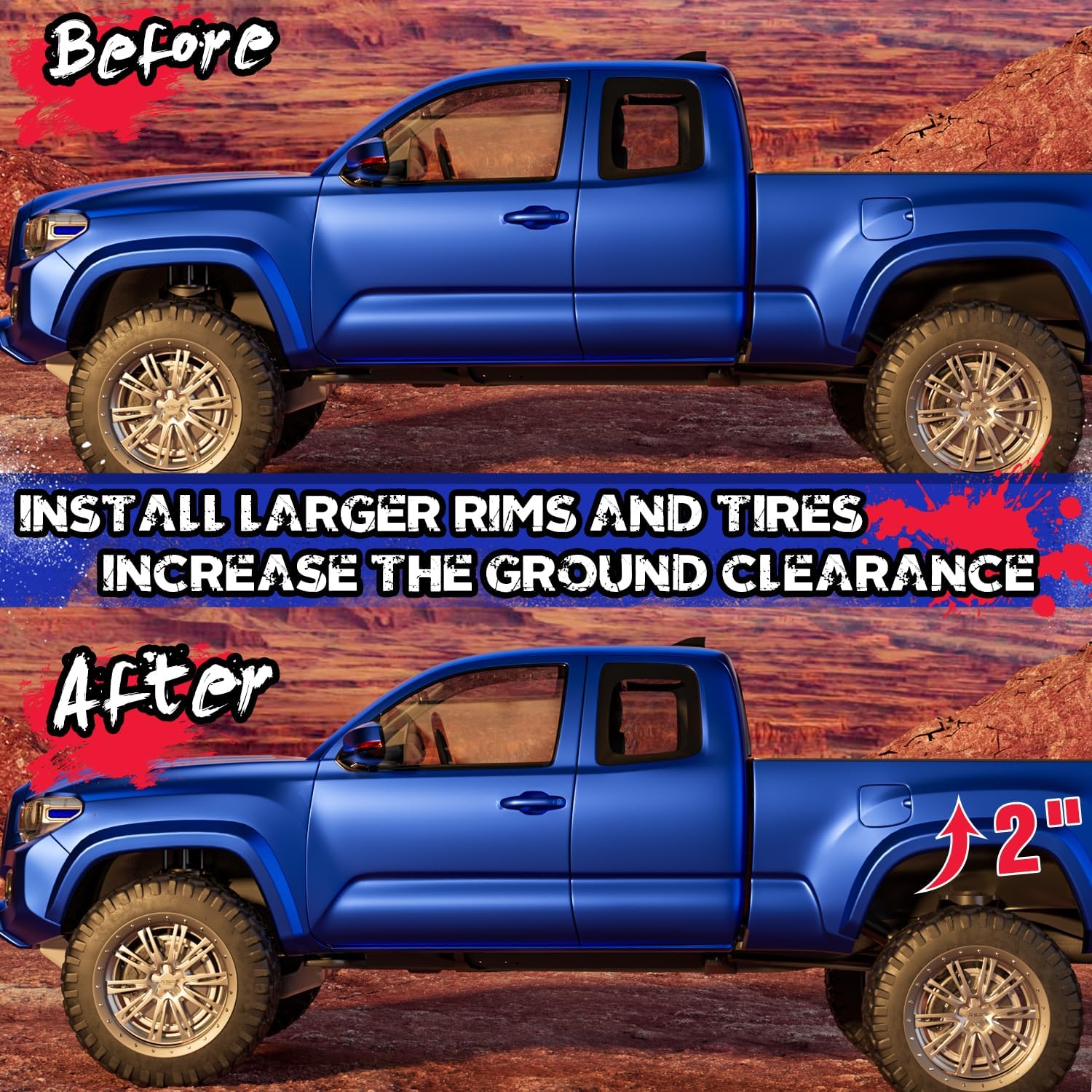 KSP PERFORMANCE extended U-bolts detail highlighting strength and fit