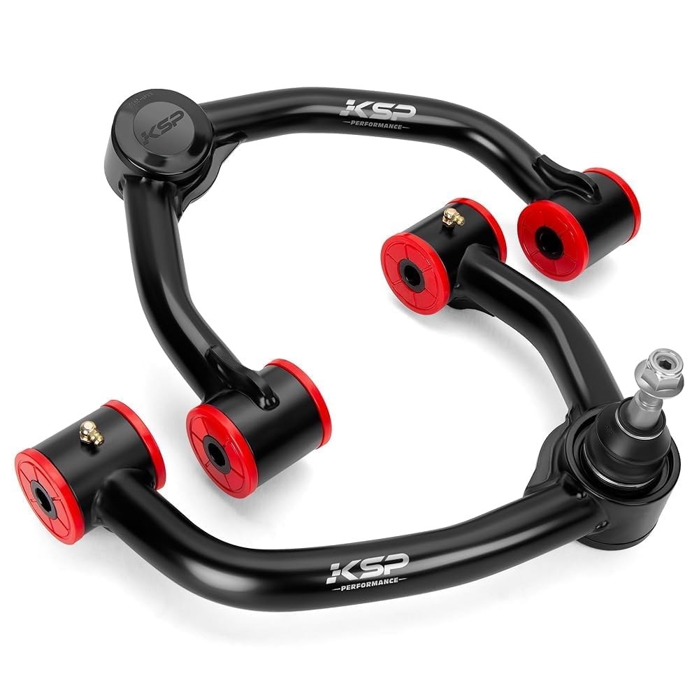 KSP PERFORMANCE front view of complete UCA assembly showing robust construction and alignment benefit