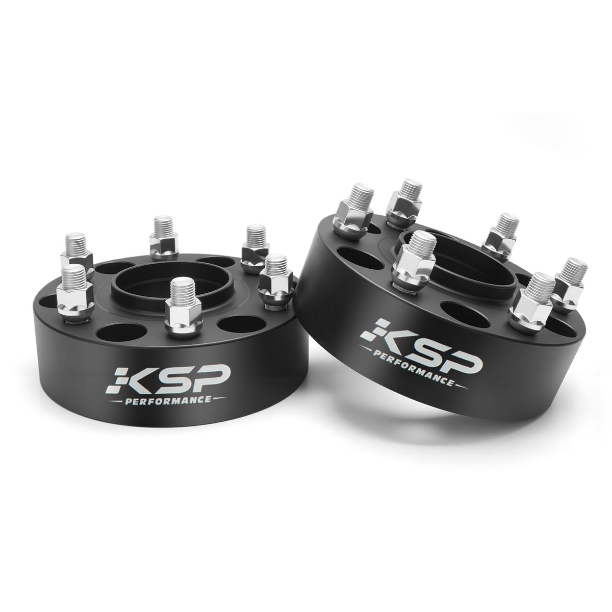 KSP PERFORMANCE front view of 2-inch spacers showing fit and finish benefit