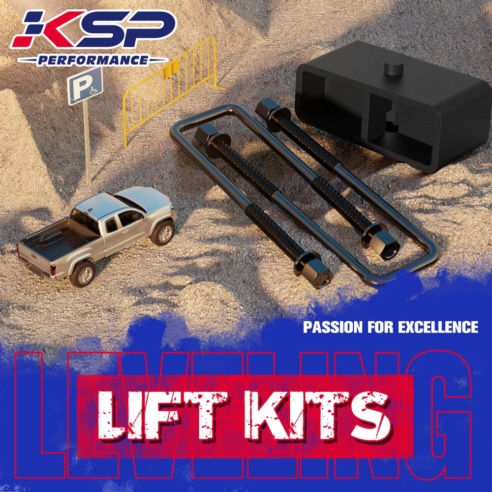 KSP PERFORMANCE kit components laid out showing complete parts set