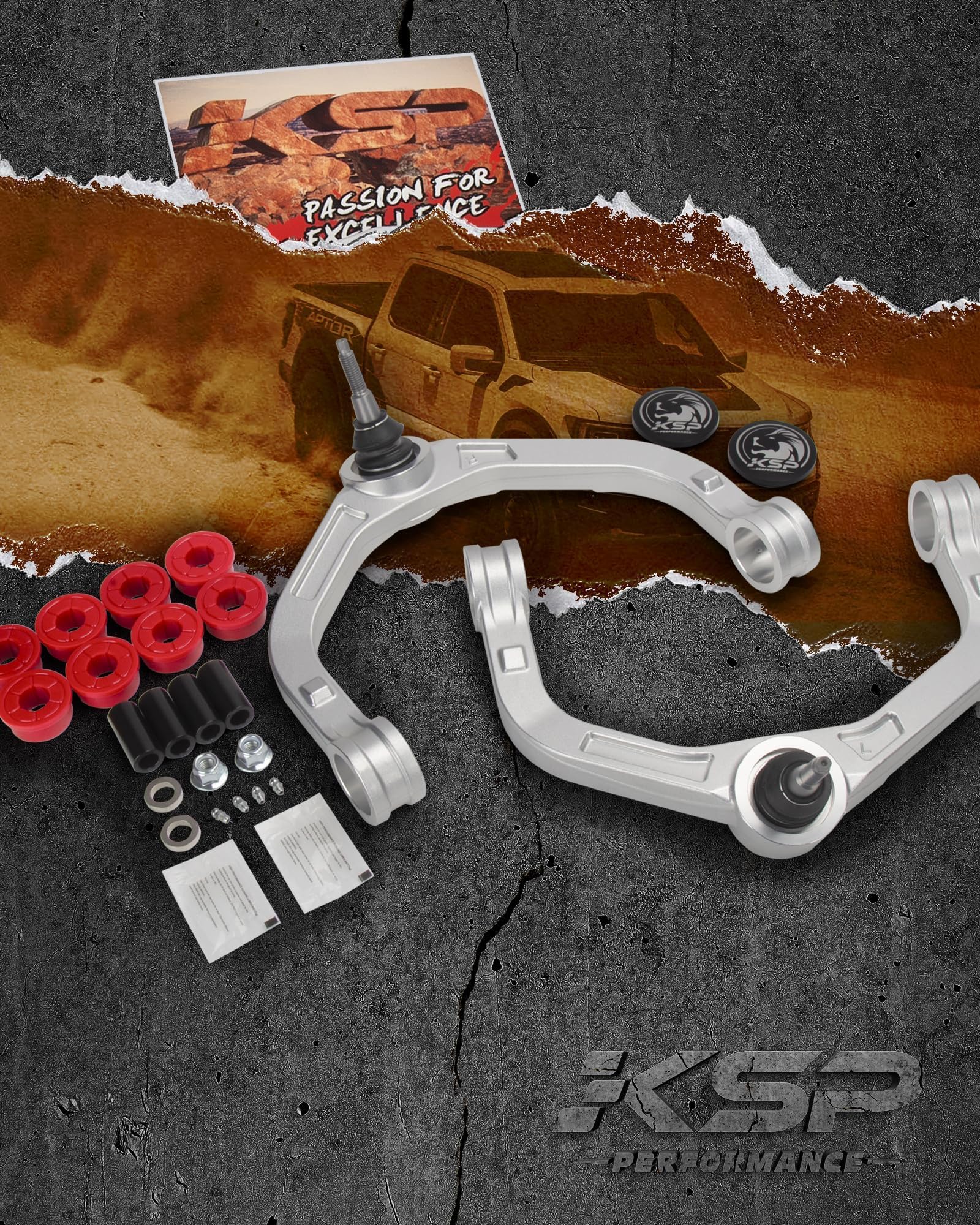 KSP PERFORMANCE lifestyle offroad truck showing reliable performance benefit