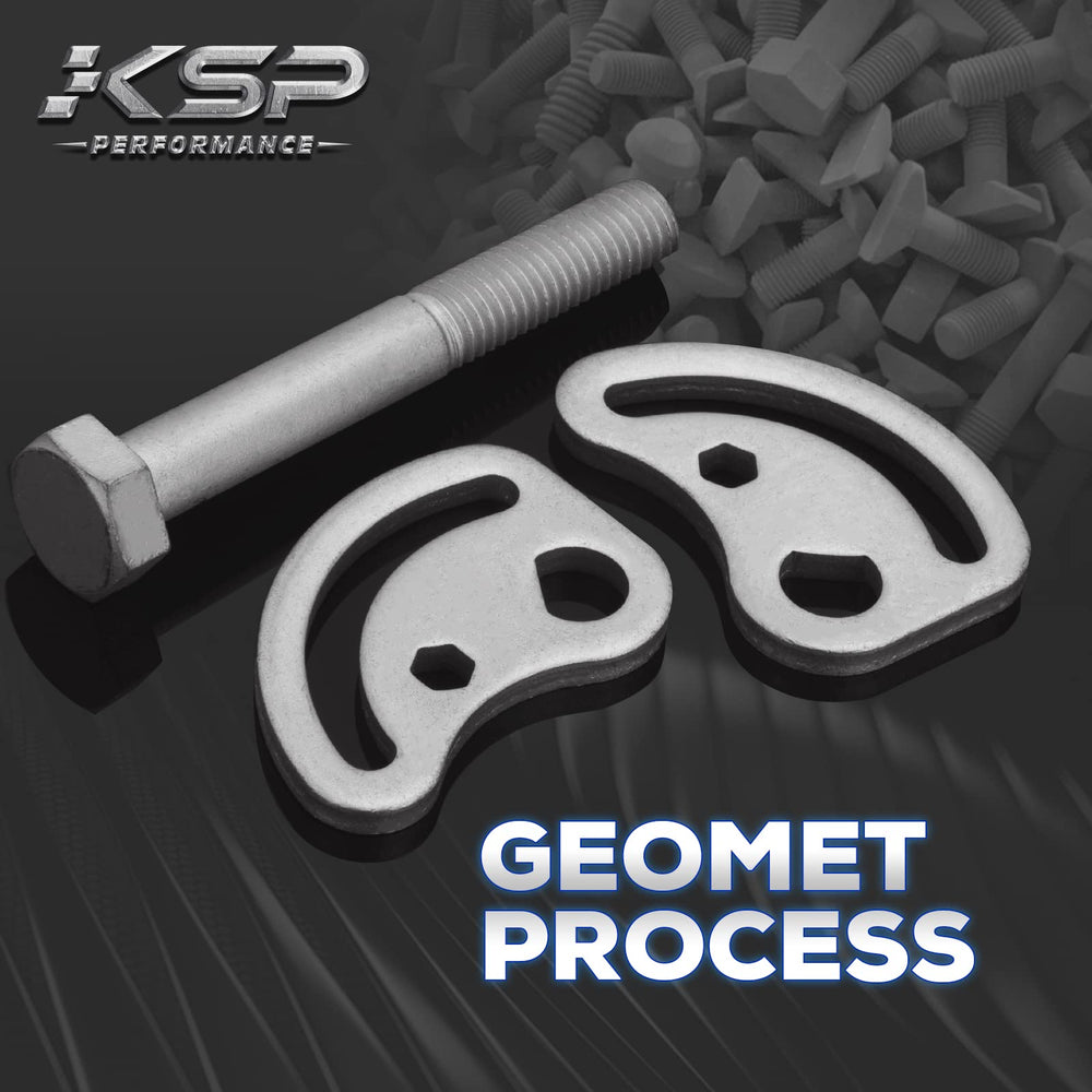 KSP PERFORMANCE packaging and contents laid out for easy identification and installation