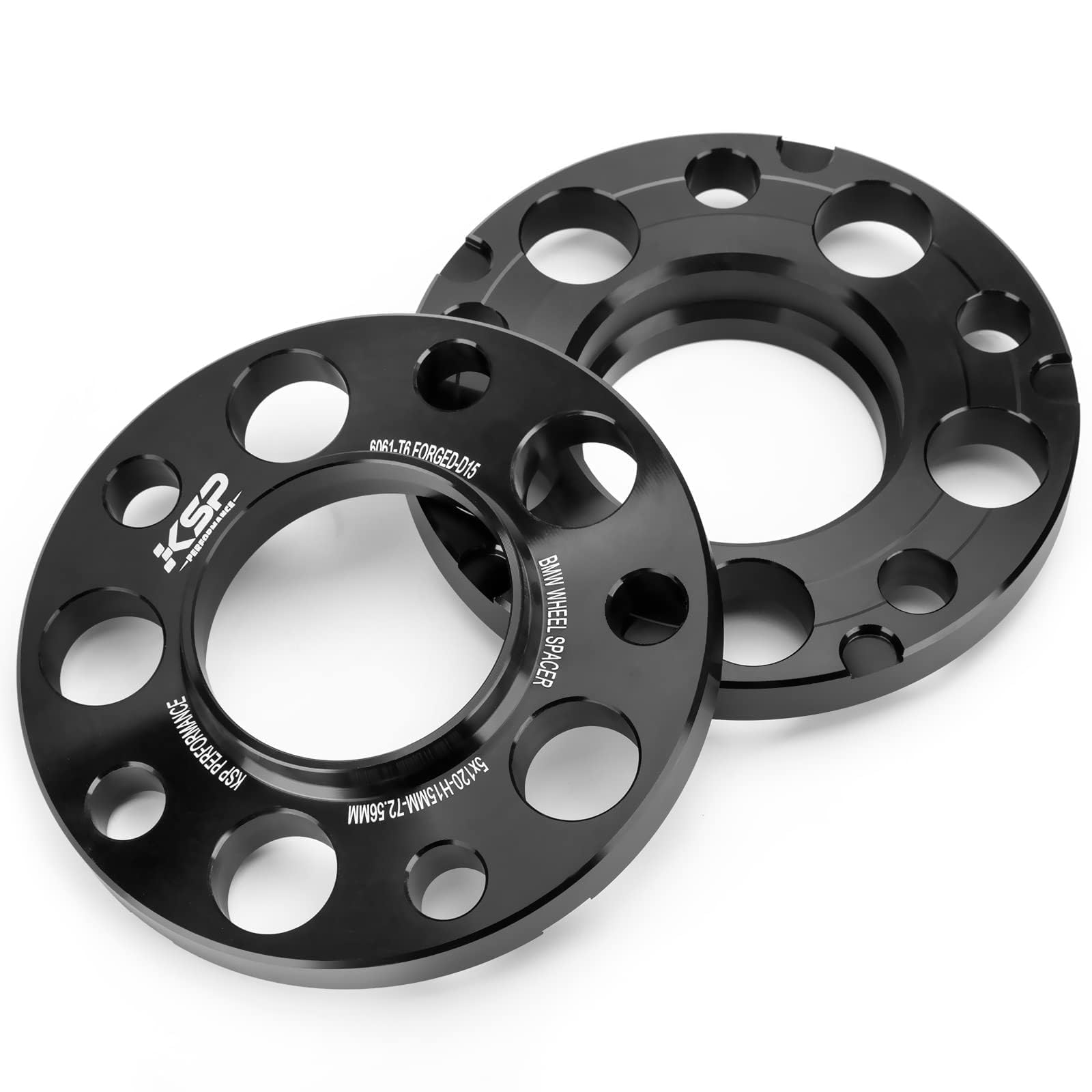 KSP PERFORMANCE kit layout with two spacers and ten studs showing complete installation parts