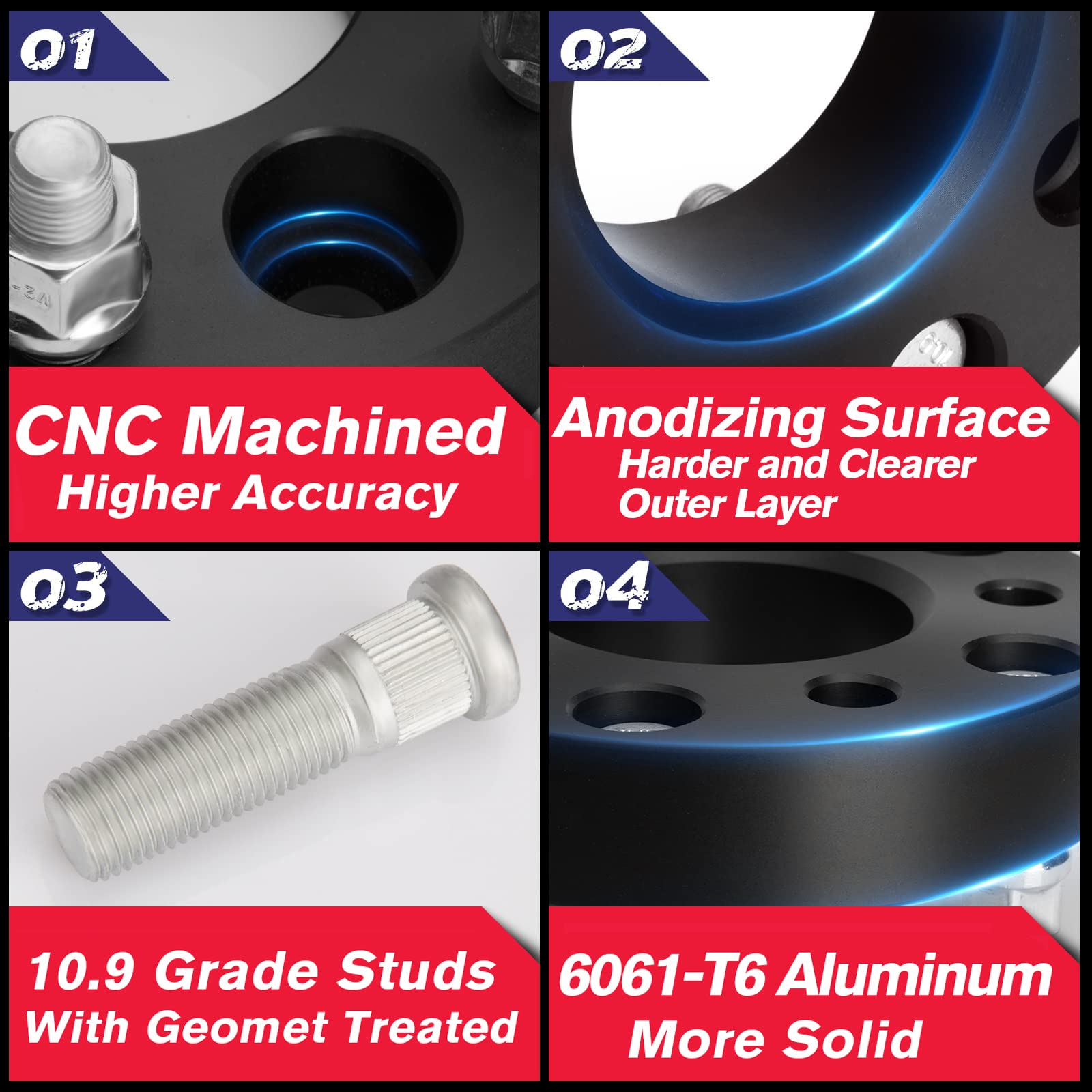 KSP PERFORMANCE hardened bolts and thread locker demonstrating secure fastening benefit