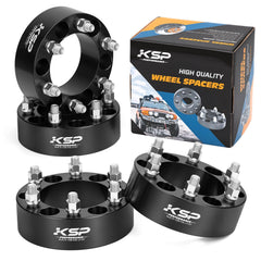 KSP PERFORMANCE front view of spacer set showing fitment and clean finish benefit