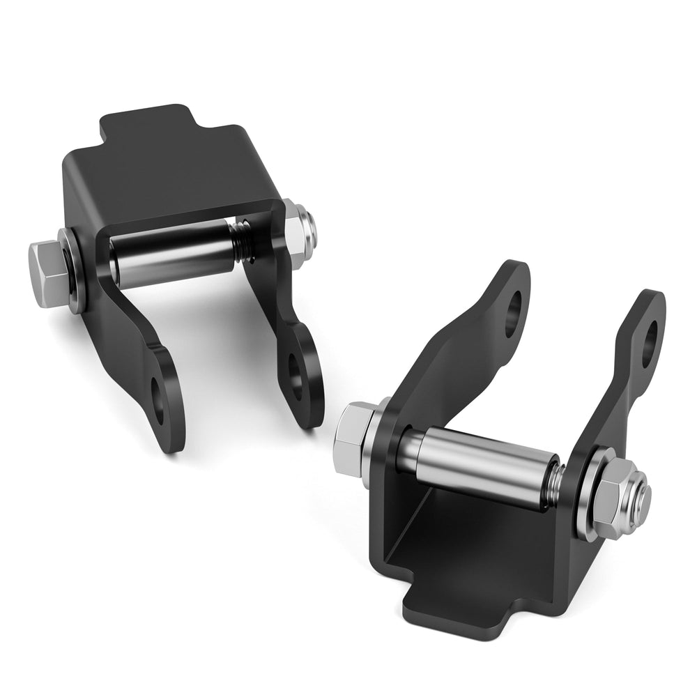 KSP PERFORMANCE front view of shock extender kit showing complete contents and fit