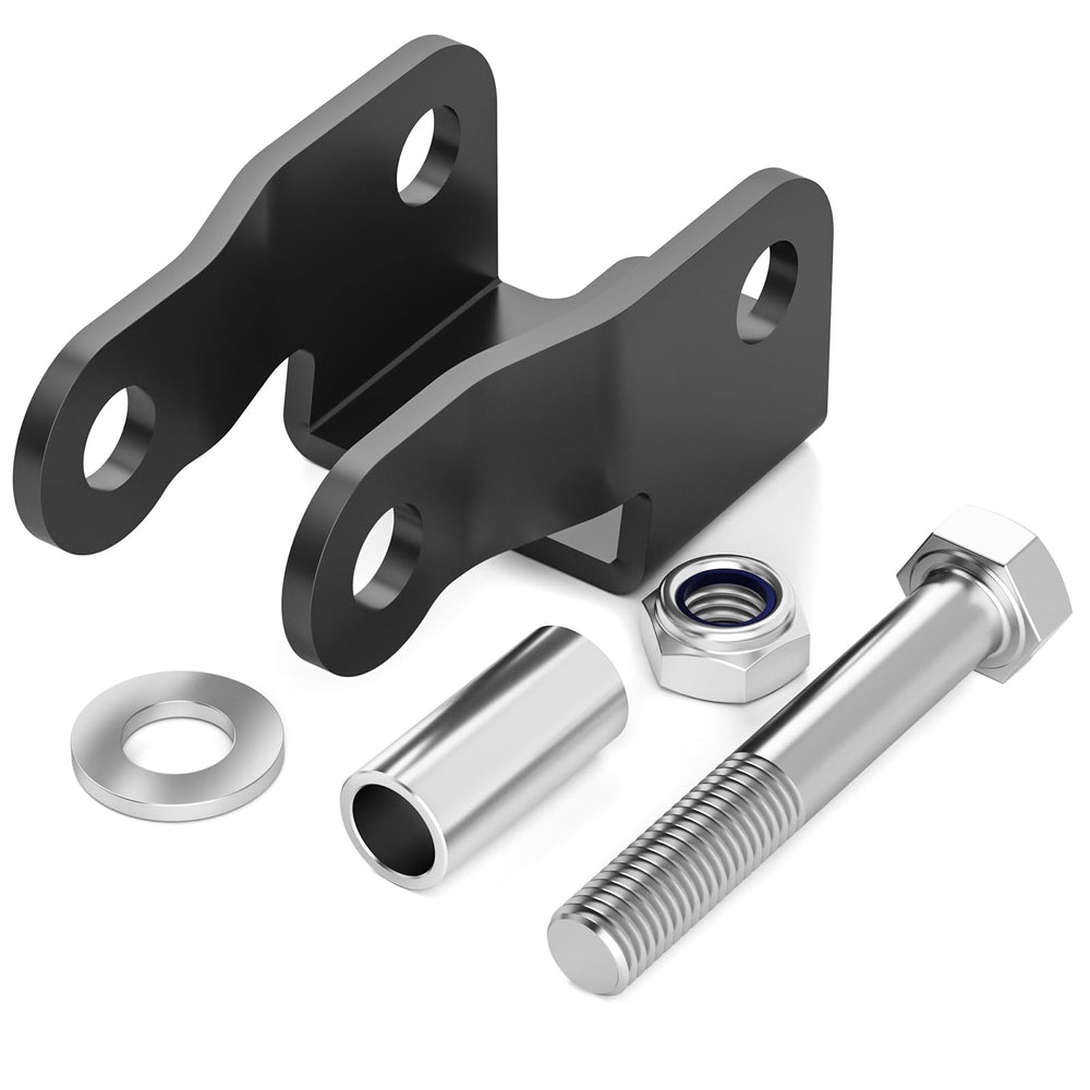 KSP PERFORMANCE extender beside ruler showing dimensions for correct fitment