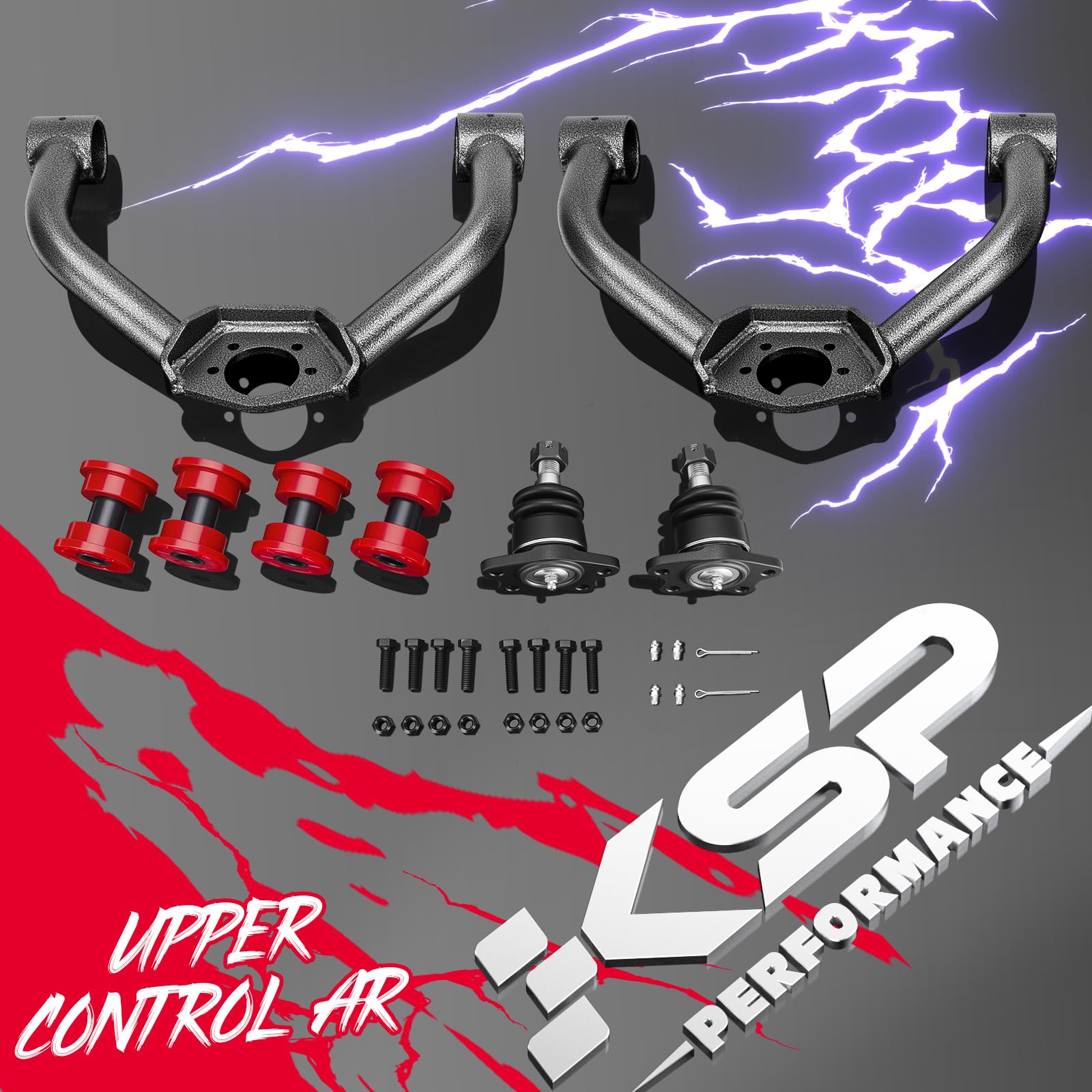 KSP PERFORMANCE installed on off-road truck showing enhanced handling benefit