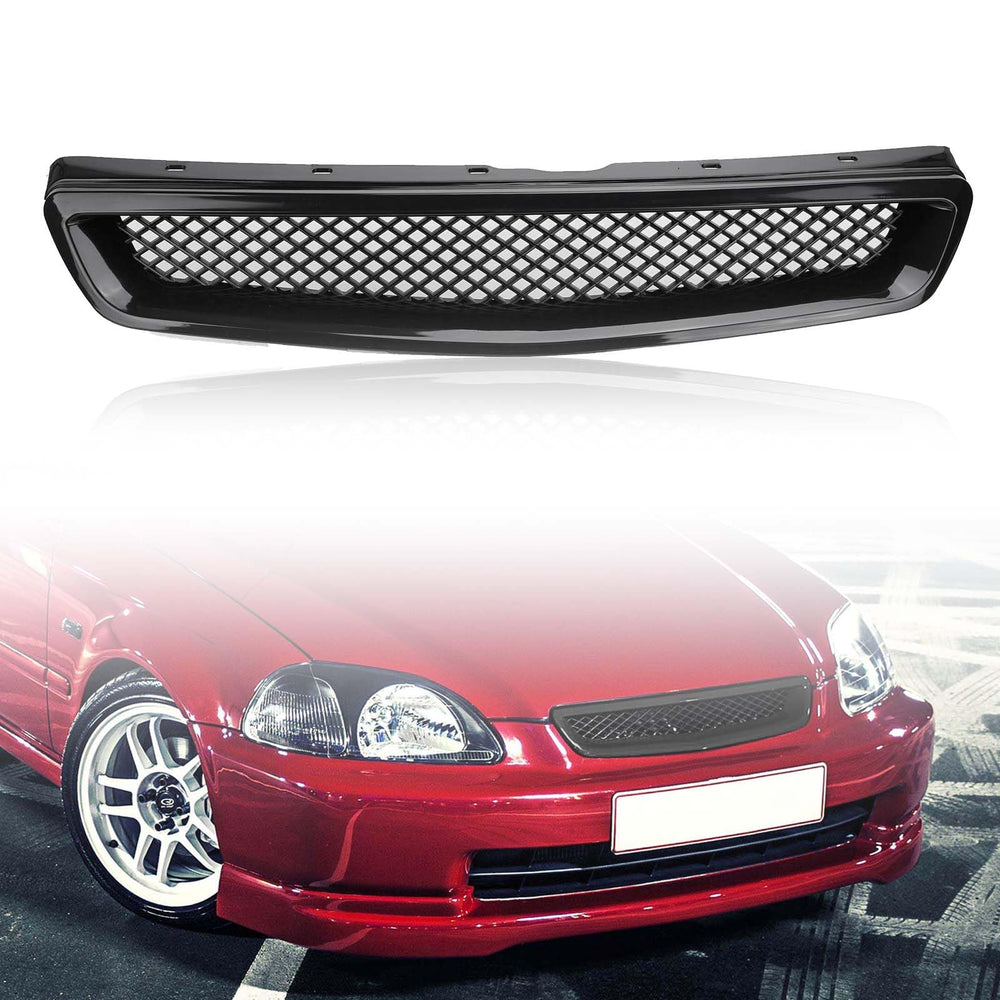 Kspeed front grille front view showing fit and sporty look
