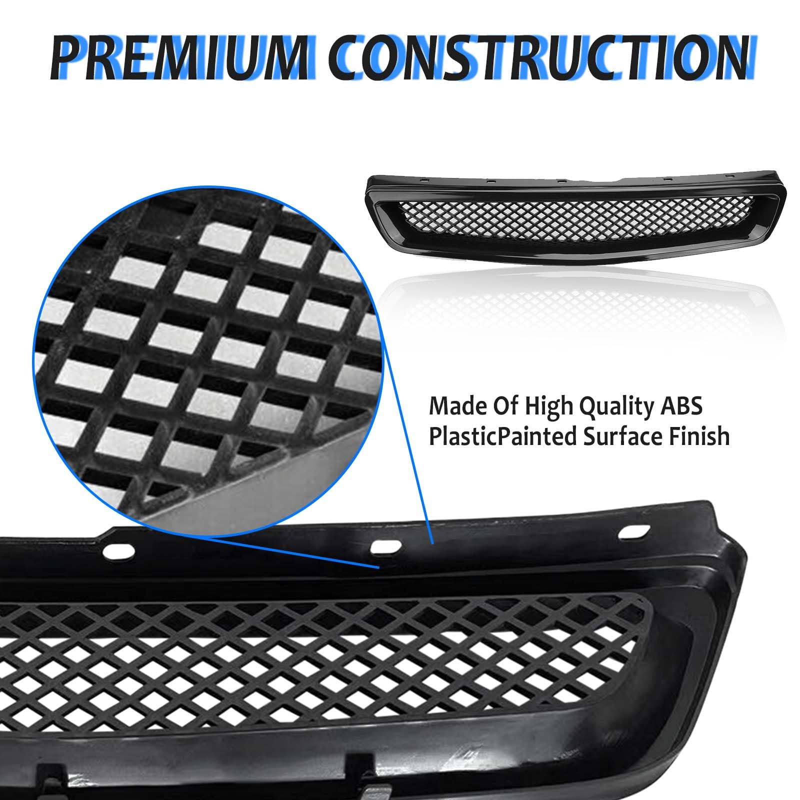 Kspeed grille size comparison with ruler showing correct fitment