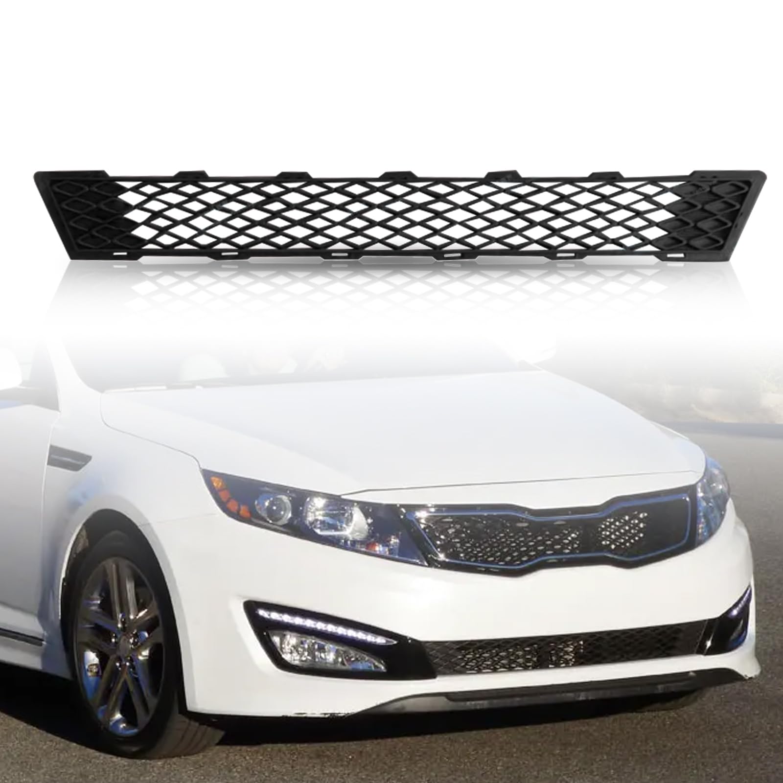Kspeed front view lower grille showing fit and refreshed appearance