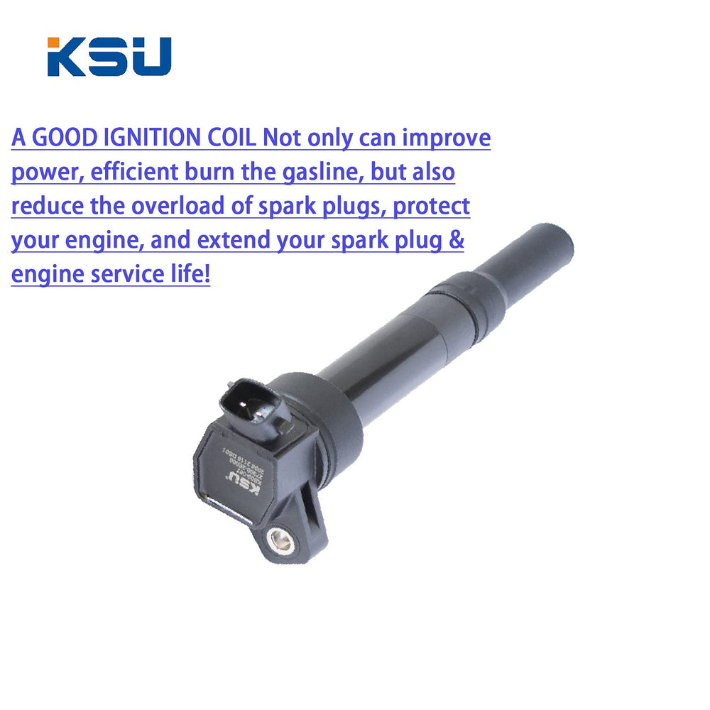 KSU coil connector closeup showing secure plug fit and easy installation