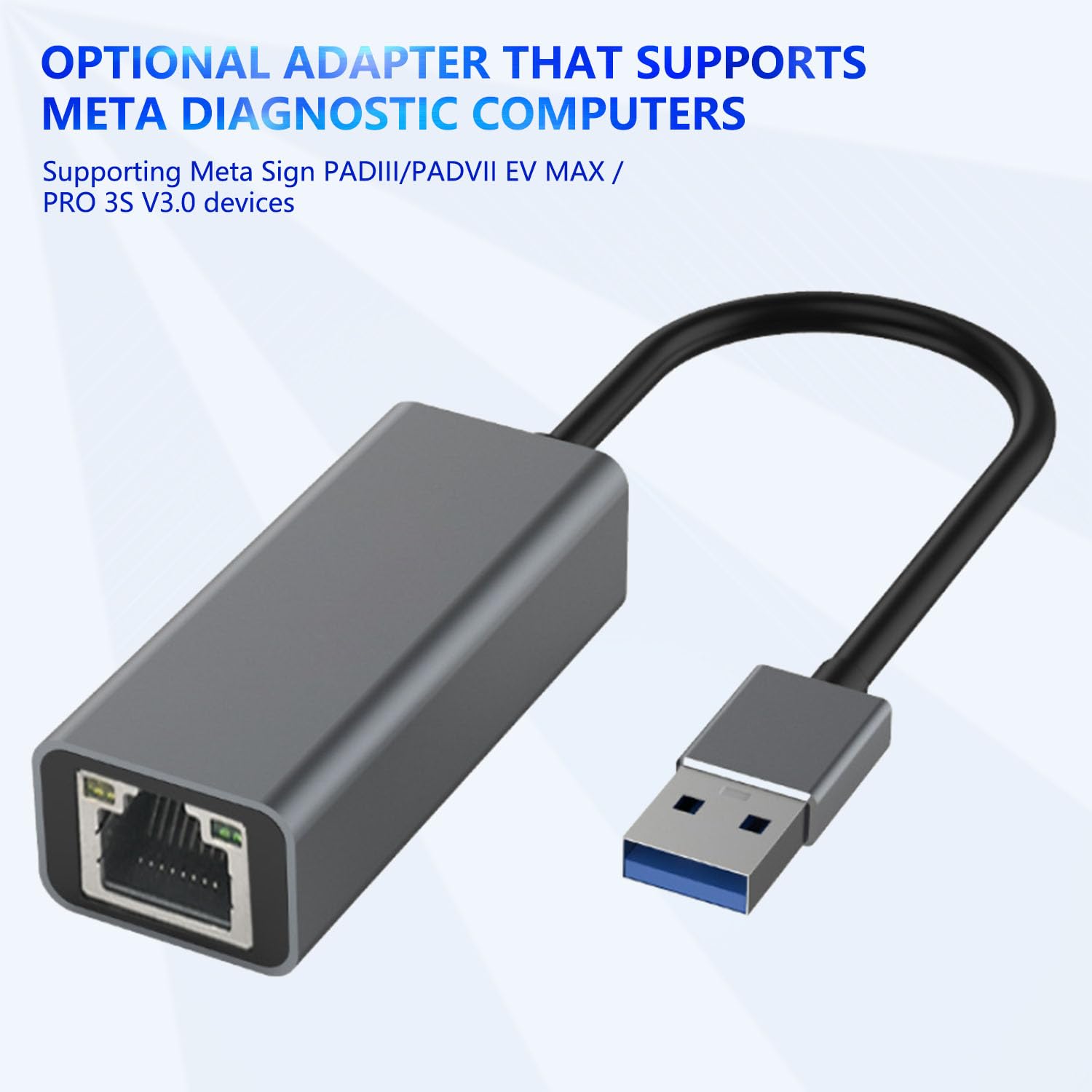 KTTOOL 5‑ft cable with scale indicating extended reach for garages