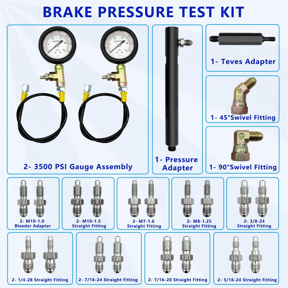 KTTOOL nylon-jacket hose detail highlighting 4,500-PSI durability and safety
