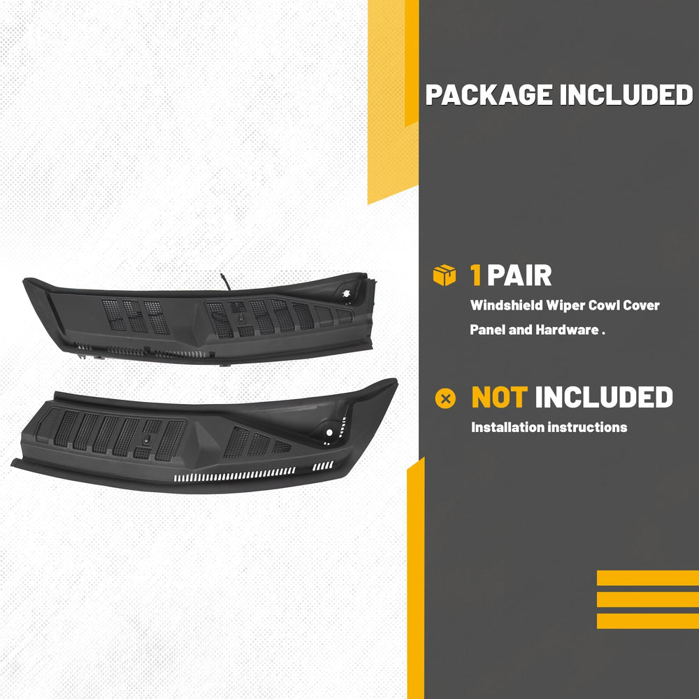 KUAFU mounting hardware and clips included for quick replacement