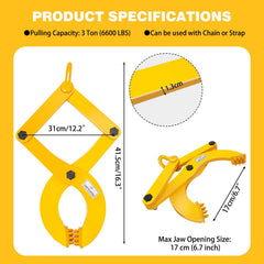 kuailebuy close-up of convex teeth gripping pallet for improved secure hold