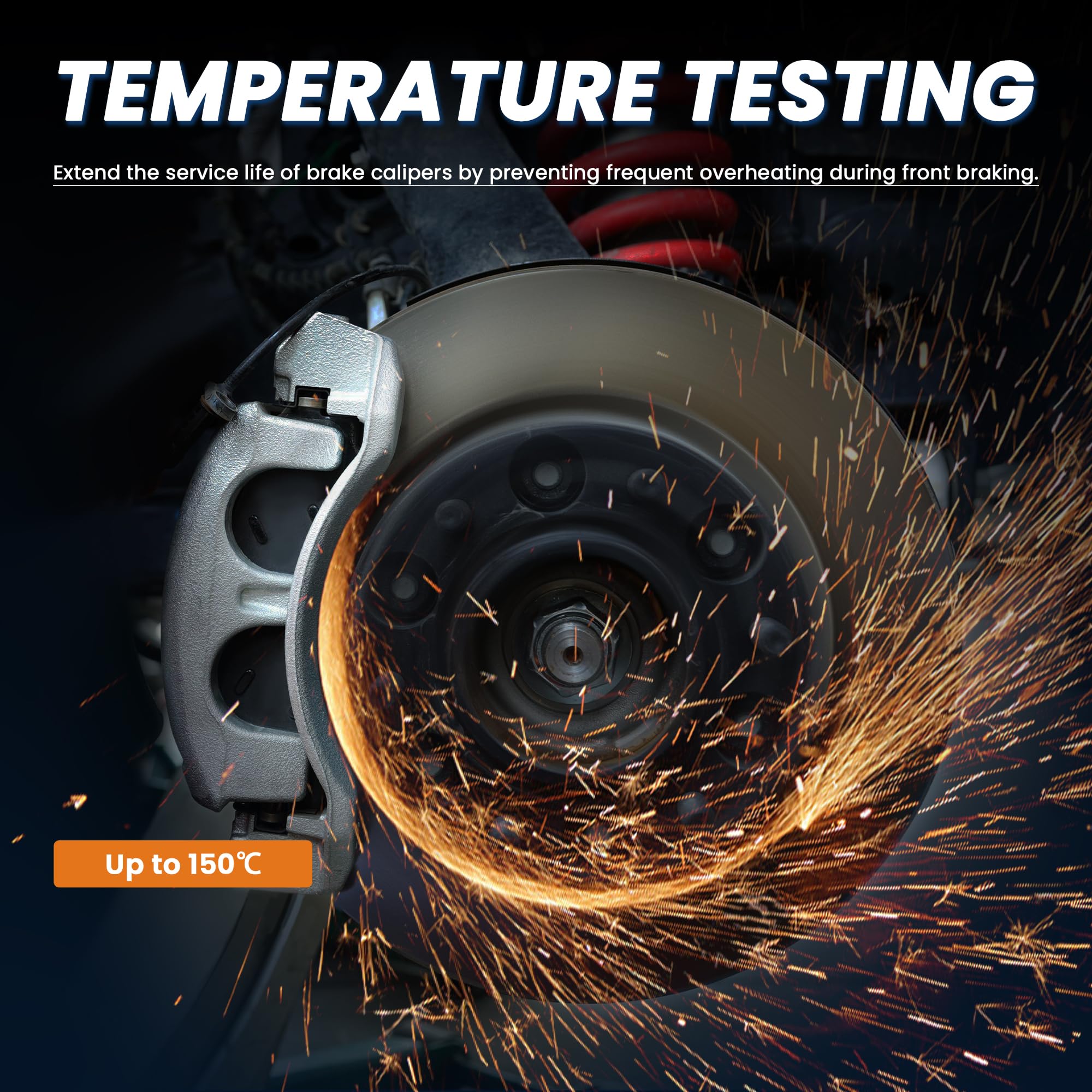 KUIPERAUTO piston bore close-up highlighting smooth finish for consistent pad contact