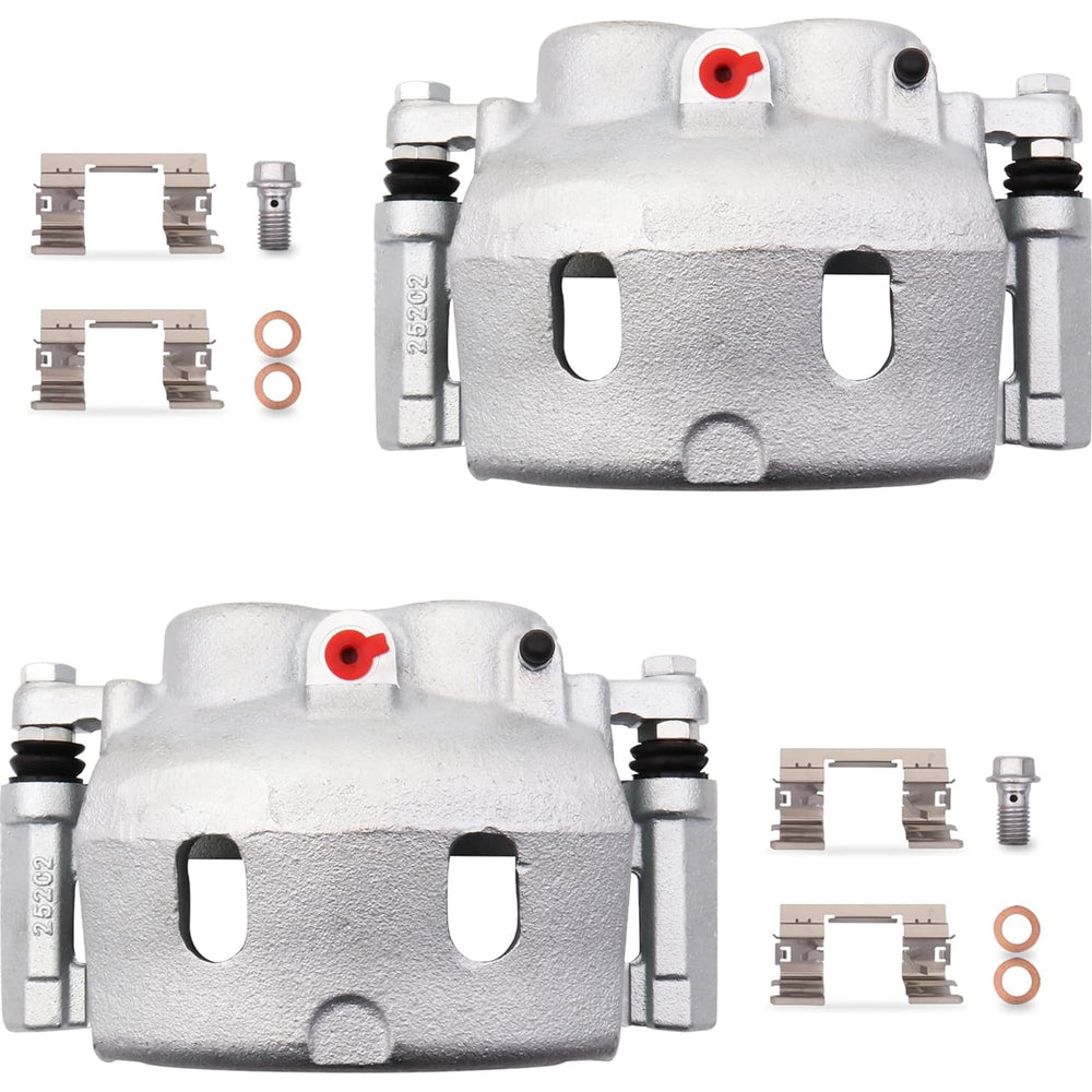 KUIPERAUTO mechanic installing caliper in garage, enables professional-grade service