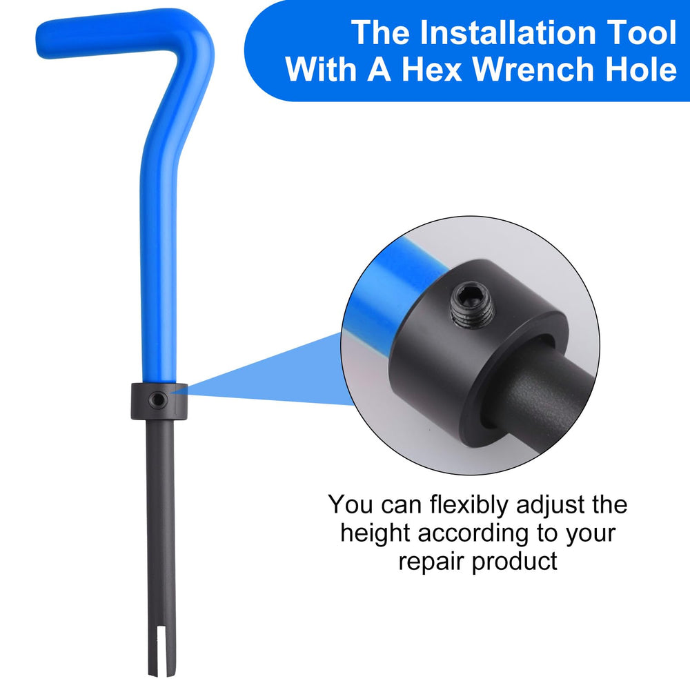 KUNGJUER hex wrench with insert close-up showing fit verification and secure tightening