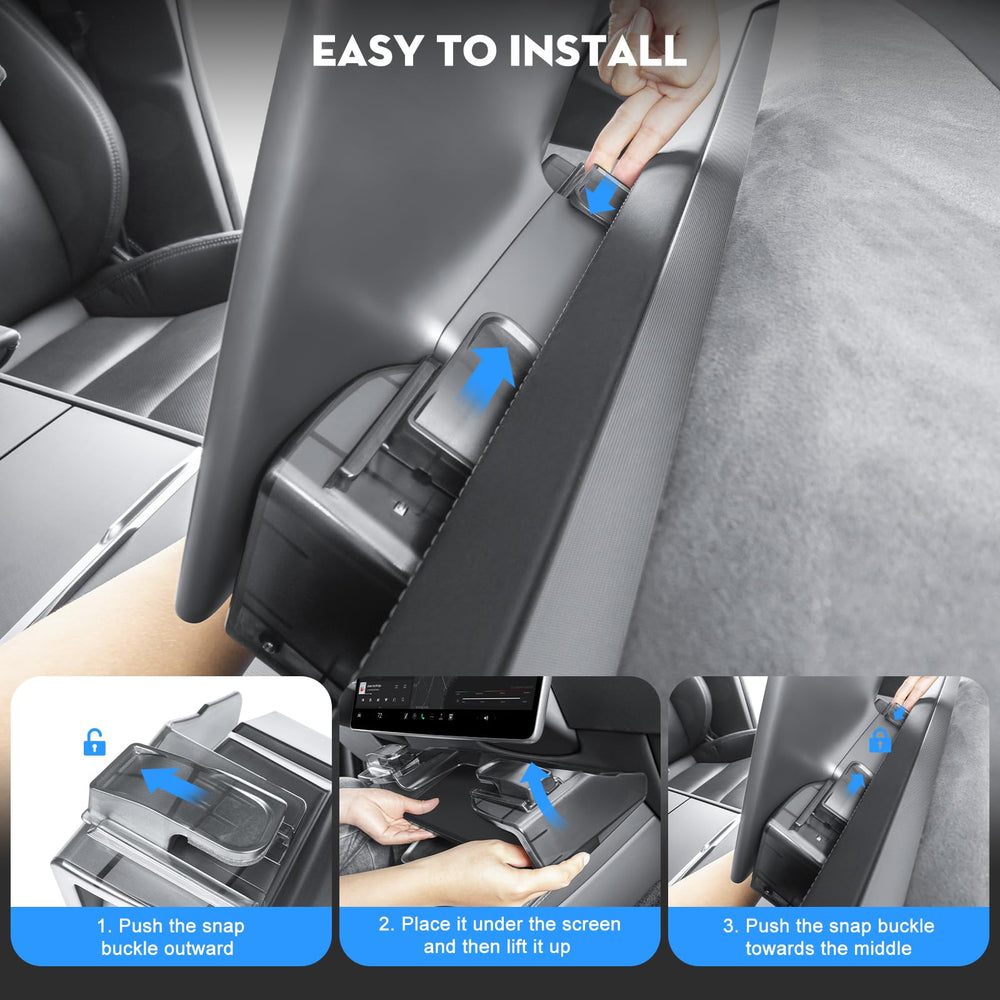 KUNIST rear shelf with tissues and freshener offering extra storage