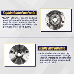 KUSATEC coated flange bolt threads resisting rust and easing future removal