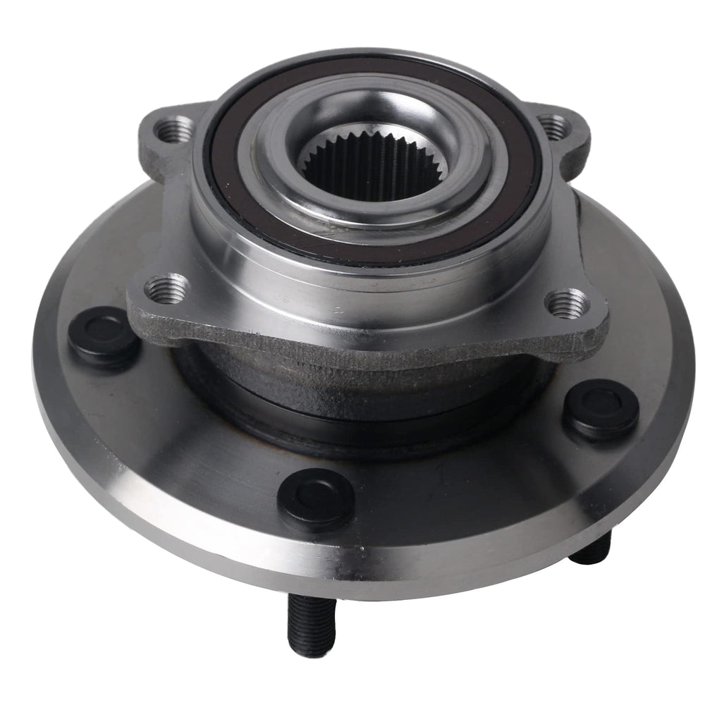 KUSATEC 513286 front hub front view showing mounting points and secure fit