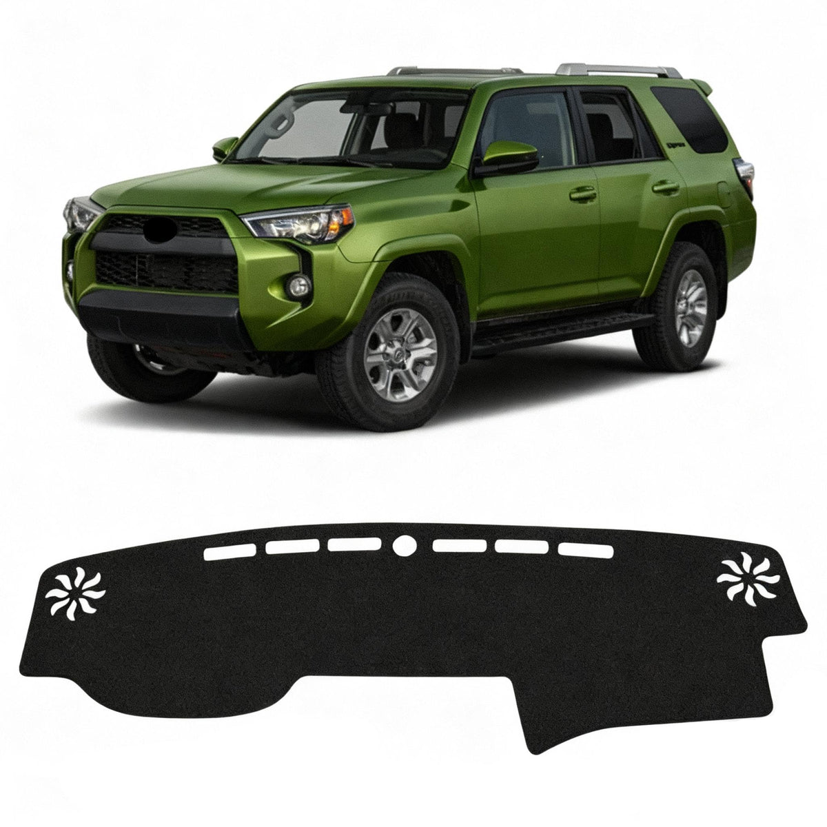 KUST front packaging showing fit for Toyota 4Runner and clear benefits