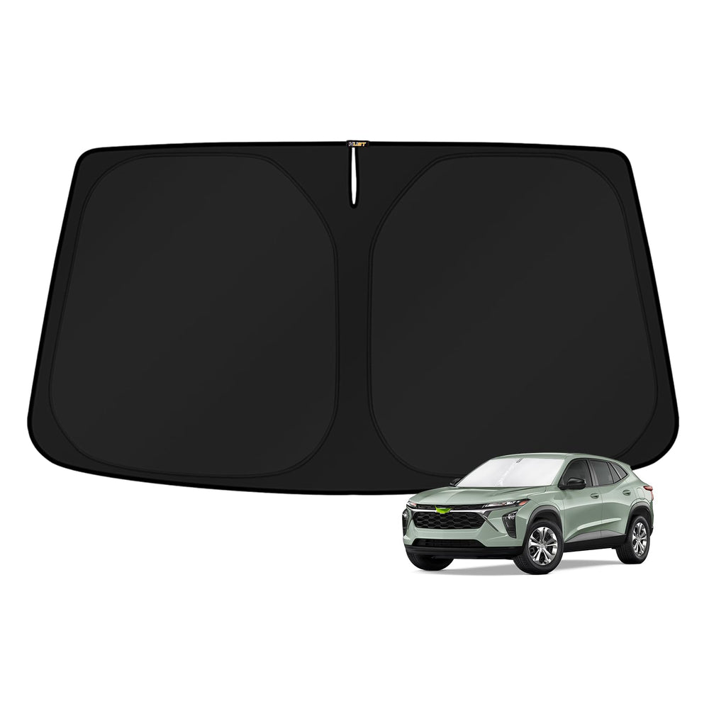 KUST front view showing perfect windshield fit and sun protection benefit