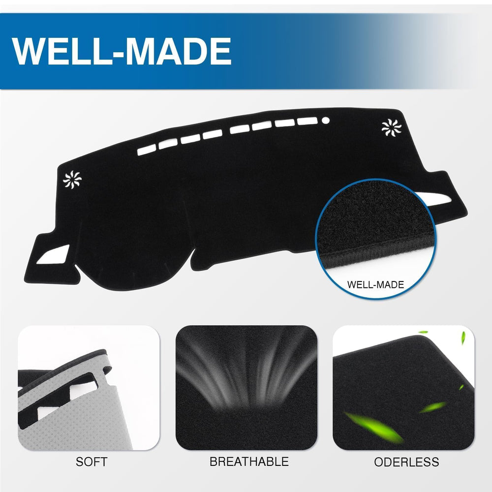 KUST installed on Corolla Cross dashboard improving cabin comfort