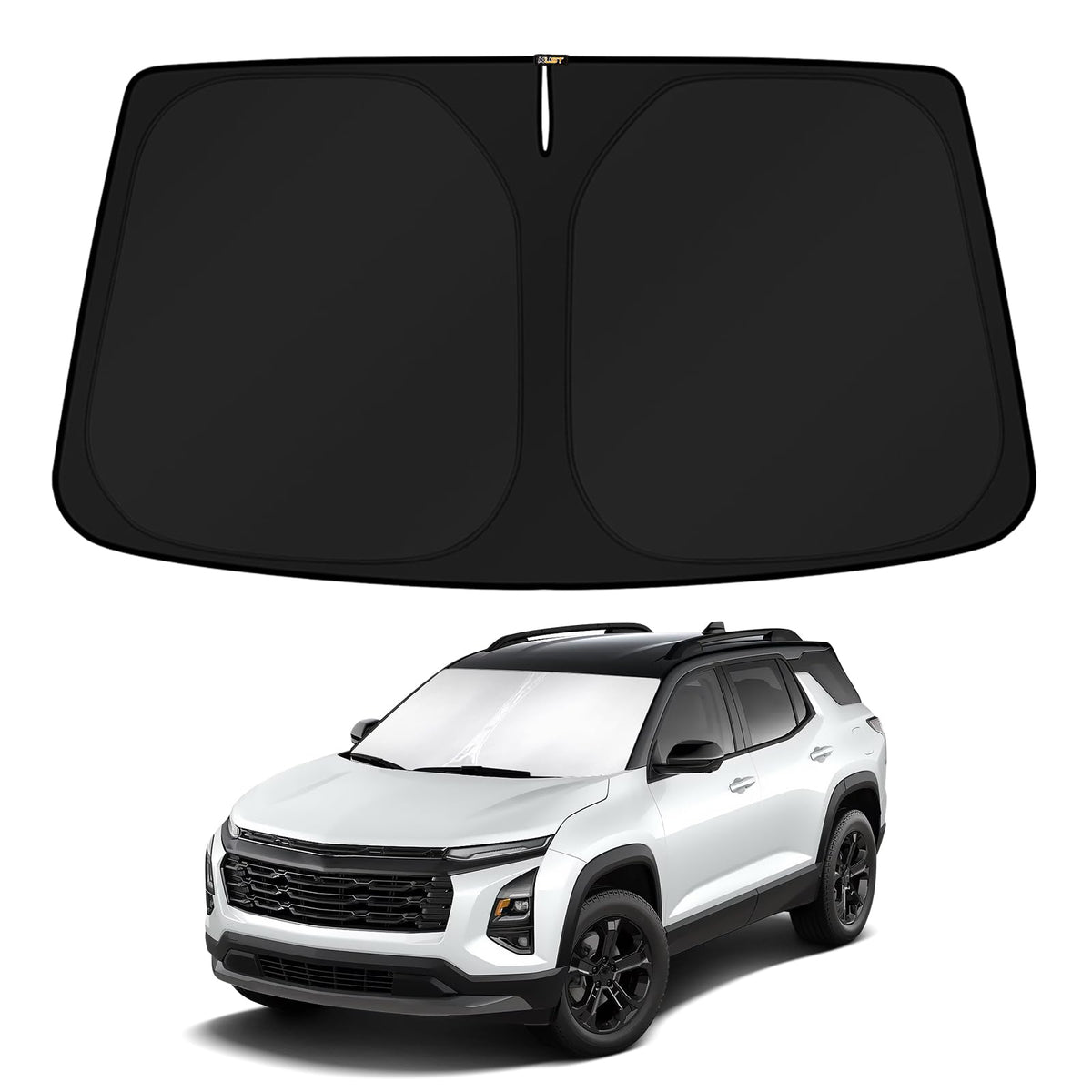 KUST front view showing full windshield coverage and perfect fit benefit