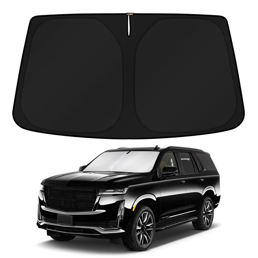 KUST front view showing full windshield coverage and neat fit