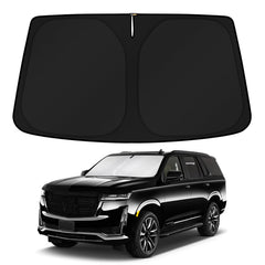 KUST front view showing full windshield coverage and neat fit