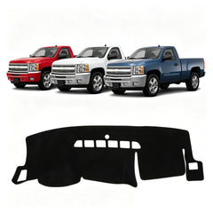 KUST front view of dash cover showing tailored fit and clean look