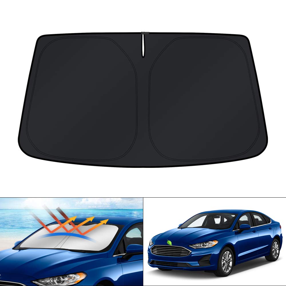 KUST front packaging showing model-specific Ford Fusion fit and clear benefit