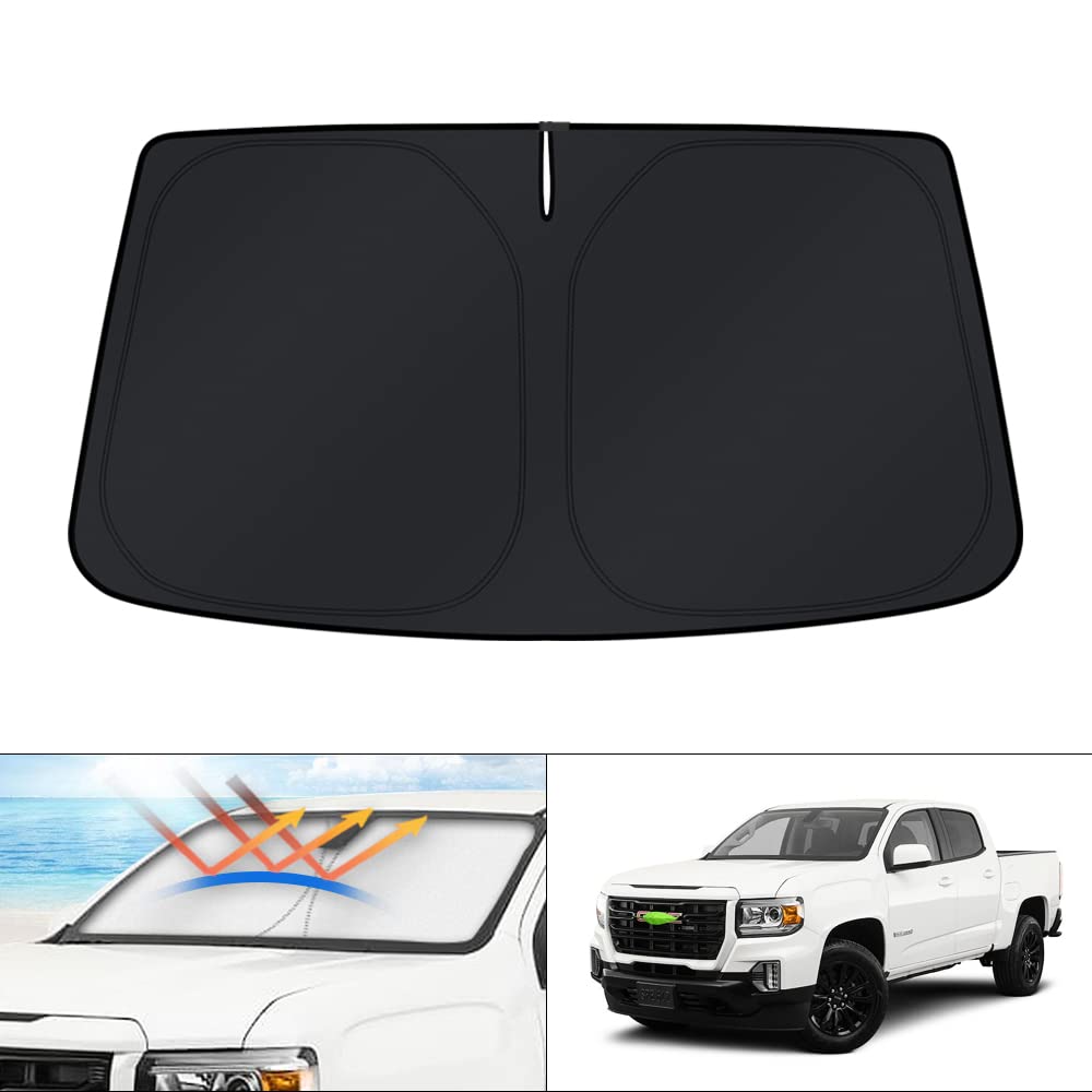 KUST front packaging showing custom-fit windshield cover and easy install benefit