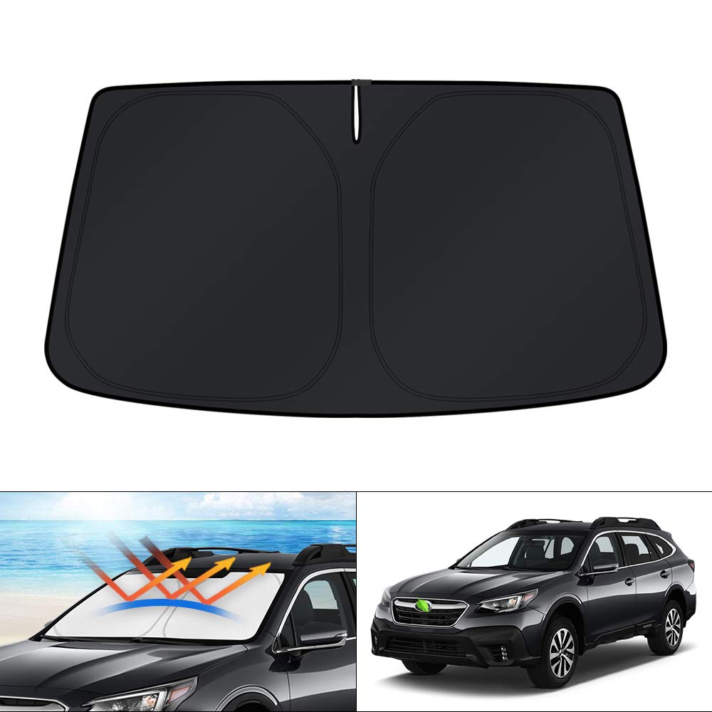 KUST installed on Subaru Outback windshield protecting interior from heat