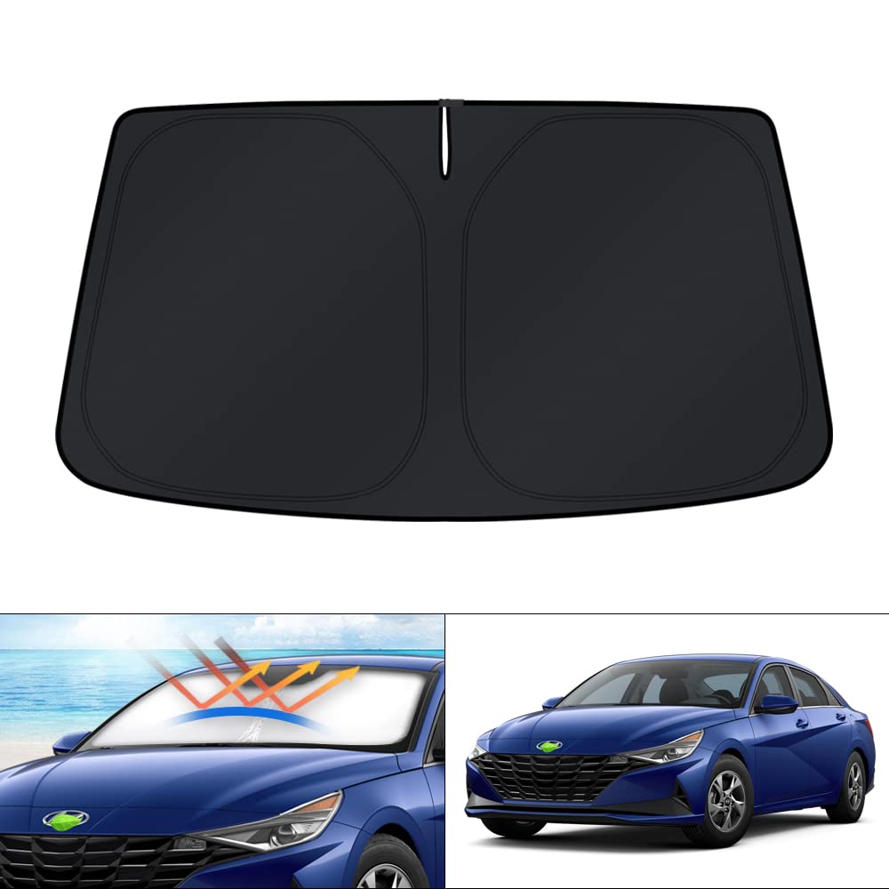 KUST front view of shade showing edge-to-edge fit and perfect coverage