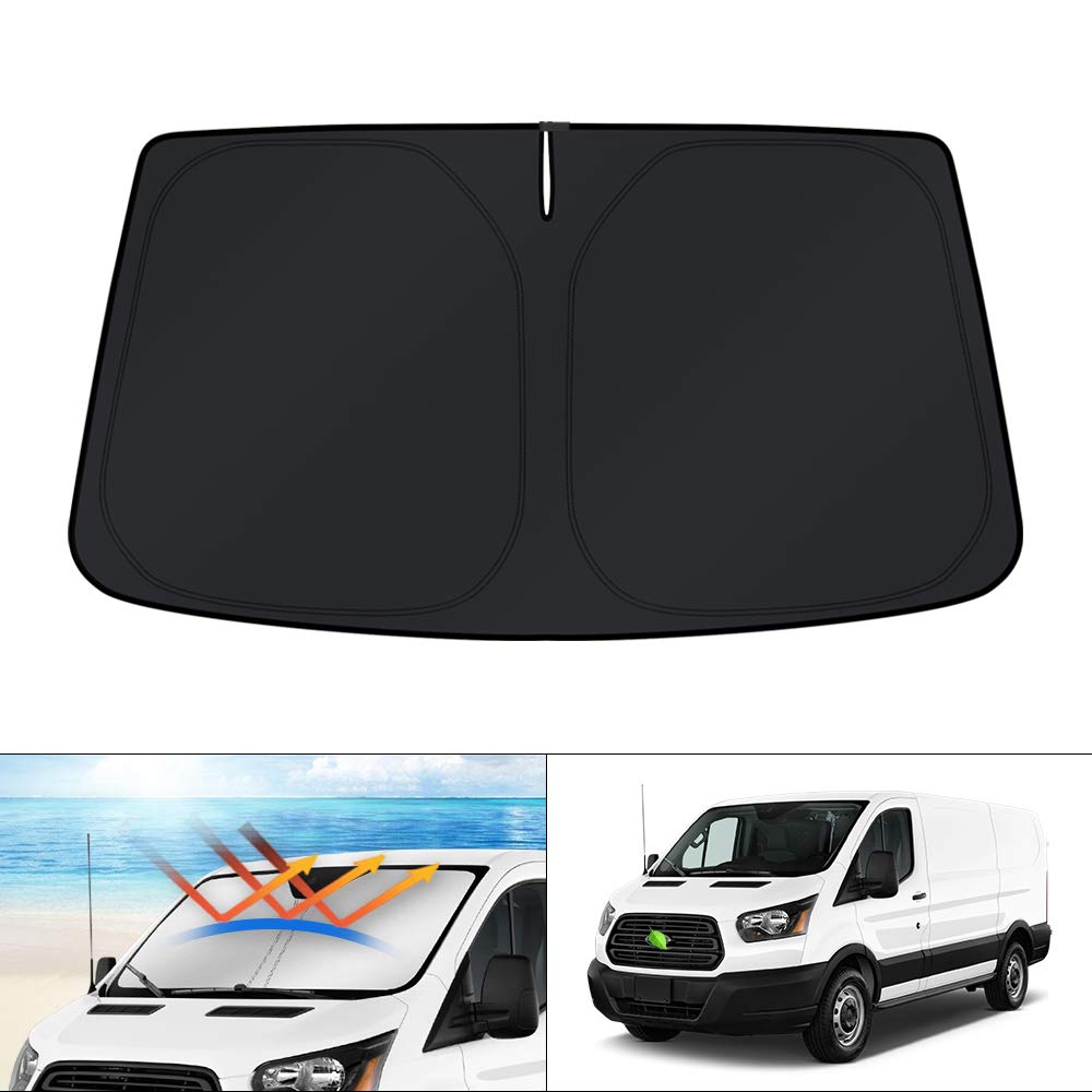 KUST front view showing full windshield coverage and perfect fit
