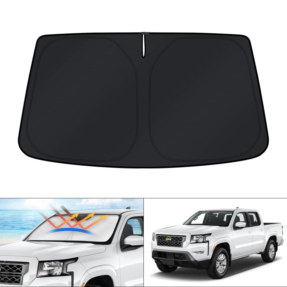 KUST front view showing full windshield coverage and UV blocking benefit