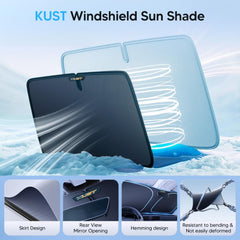 KUST installed in Forester demonstrating easy placement and coverage