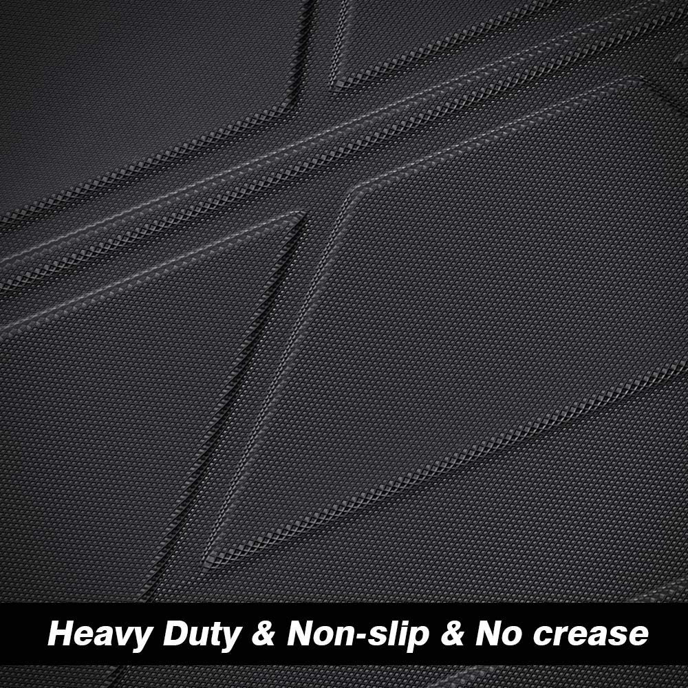 KUST in lifestyle trunk with groceries showing all-weather protection for cargo