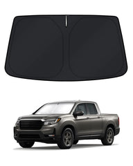 KUST front view showing full windshield coverage and neat fit