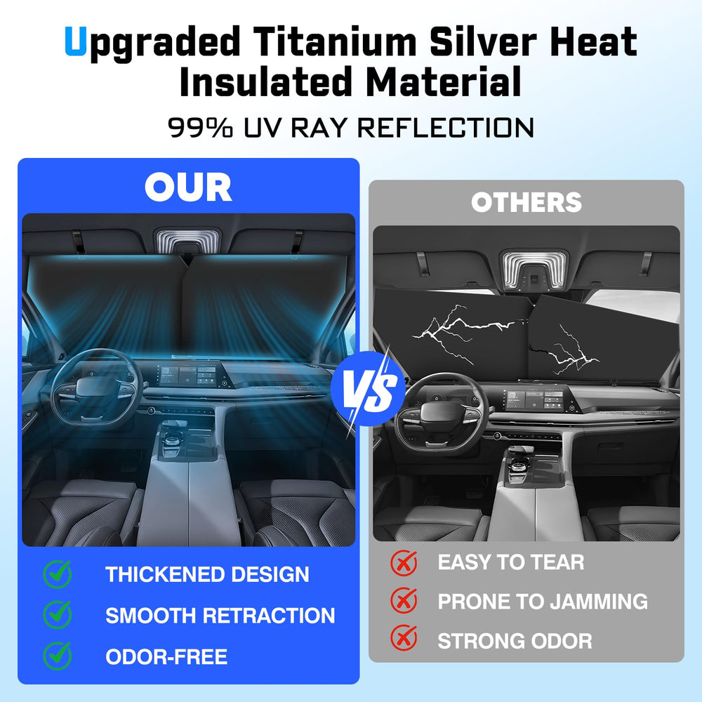 KUST side profile showing thickened material for improved heat reflection