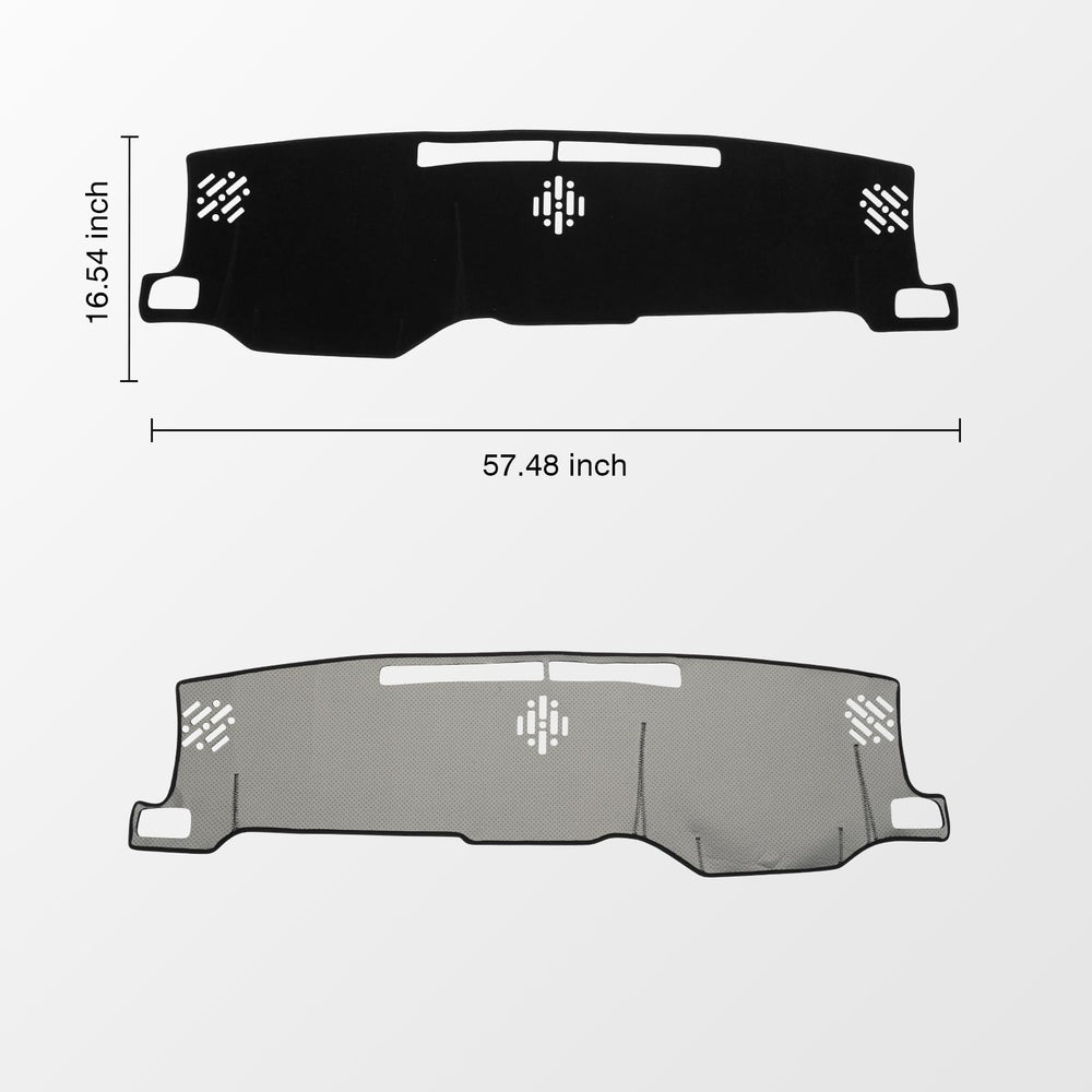 KUST silicone backing detail highlighting non-slip grip on dashboard