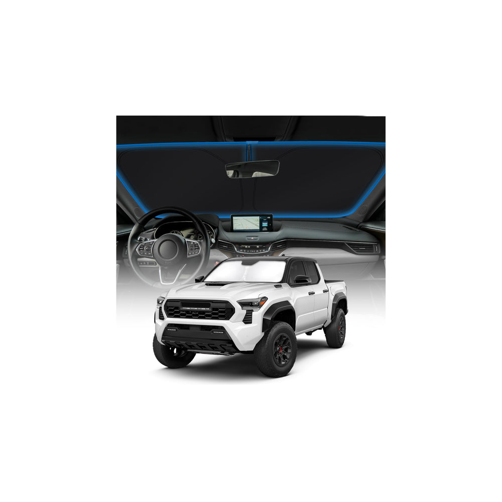 KUST front packaging showing custom Tacoma fit and protection
