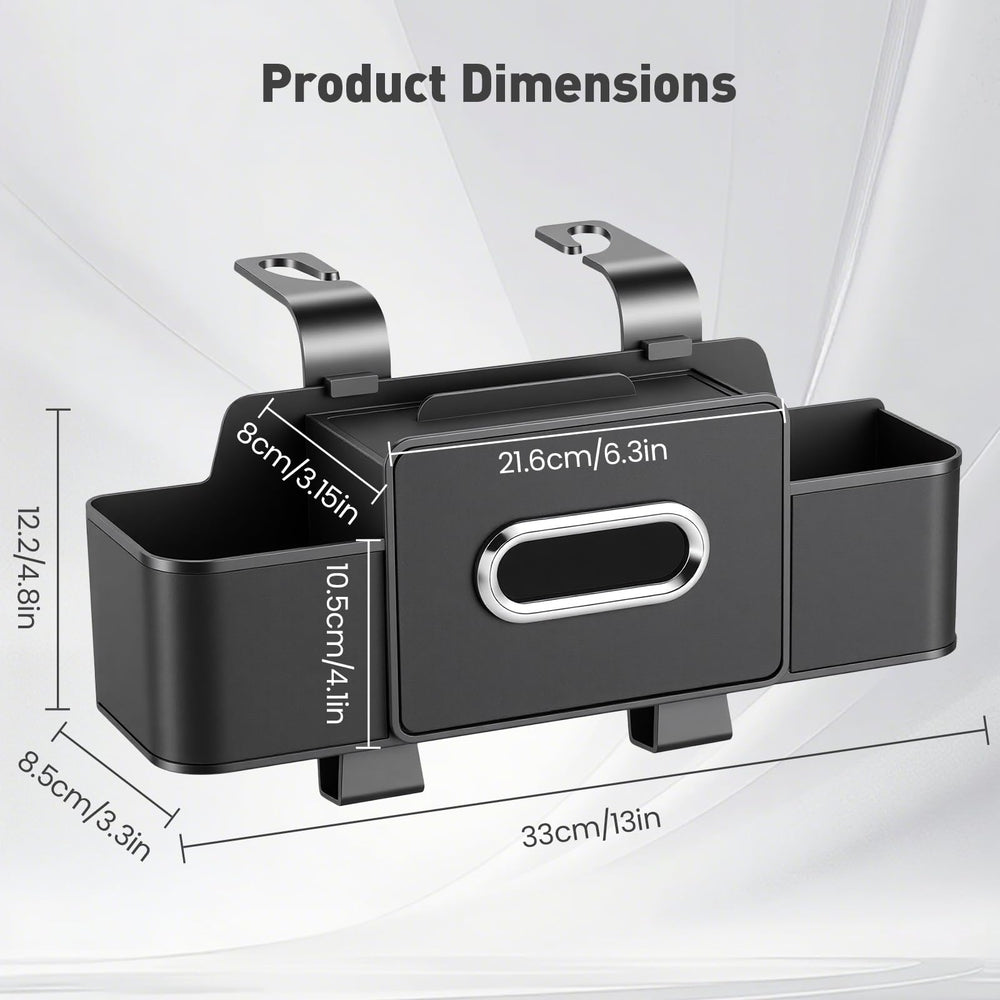 KVEKVE installed in family car illustrating organized travel comfort